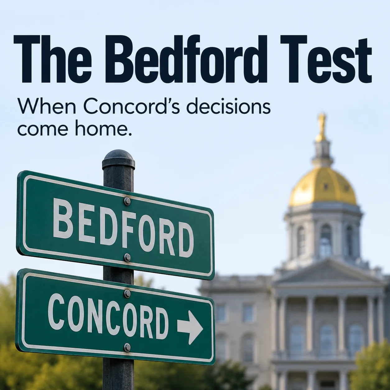 Cover image for “The Bedford Test: What Happens When Concord’s Decisions Come Home.”